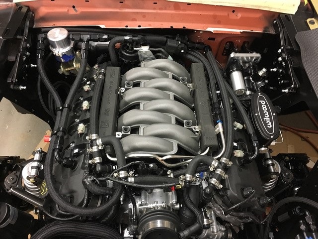 Hydroboost Unit Installed in Classic Mustang with Coyote Engine