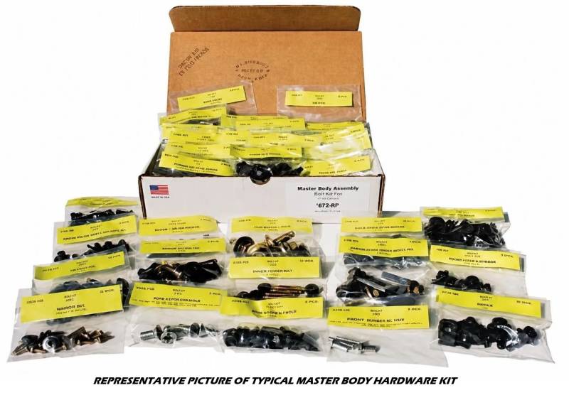 AMK Body Hardware Kit for Classic Mustang Applications