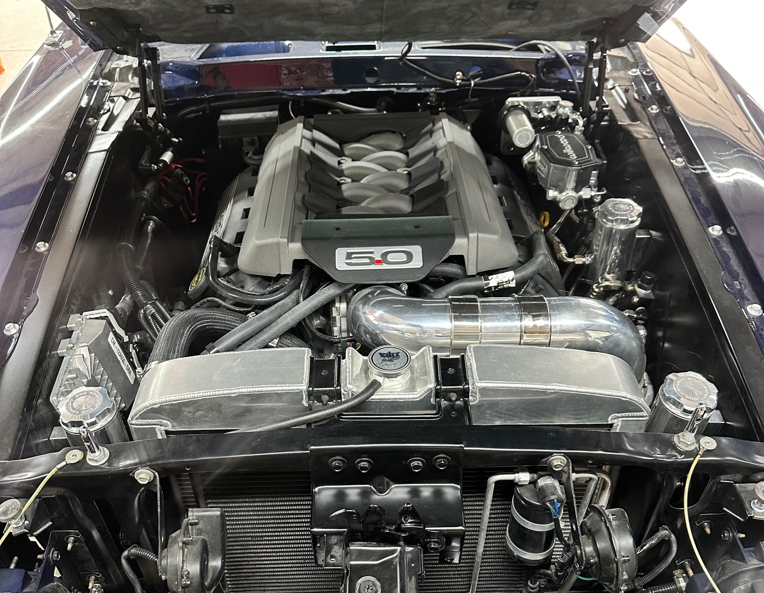 Hydroboost Installed In Classic Mustang with 5.0 Coyote Engine
