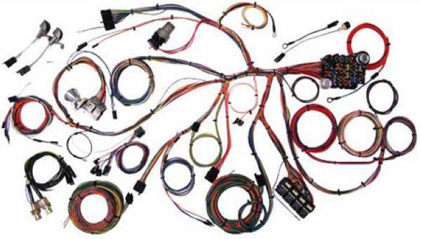 67 - 68 Mustang Complete Chassis Wire Harness Kit, Classic Update Series