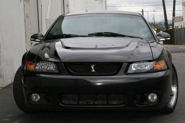 94 98 Mustang Monster Fiberglass Hood