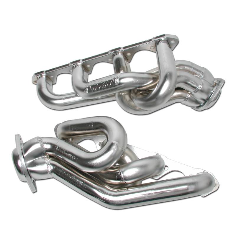 86 93 Mustang Equal Length Shorty Headers Chrome