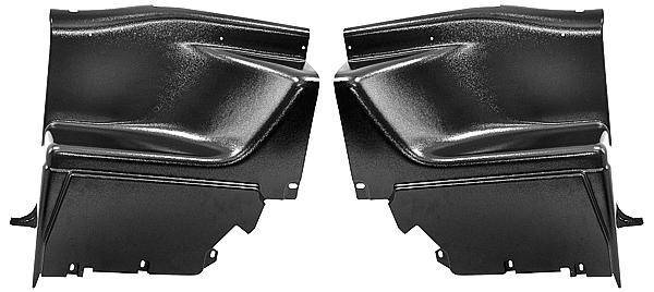 69 70 Mustang Fastback Interior Quarter Trim Panels