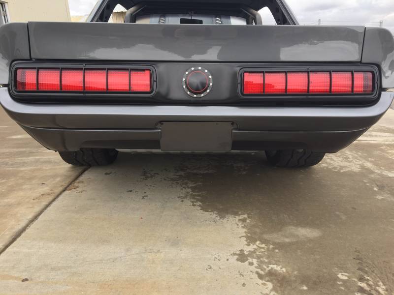 64 66 Mustang Gtrs Custom Fiberglass Rear Valance