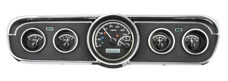 thumbnail image 2 of ACP Instrument Bezel For 1965 Ford Mustang – STD GT Black Camera Case Finish, New 2 of 4