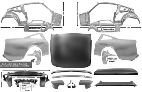 Body - Fastback Conversion Kits