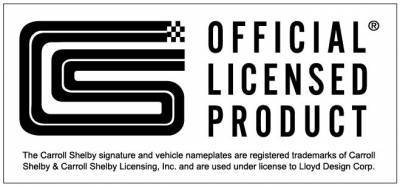 Shelby Automotive Inc  Safety Act Decal 169