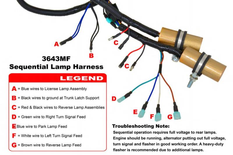 67 Mustang Wiring Harness