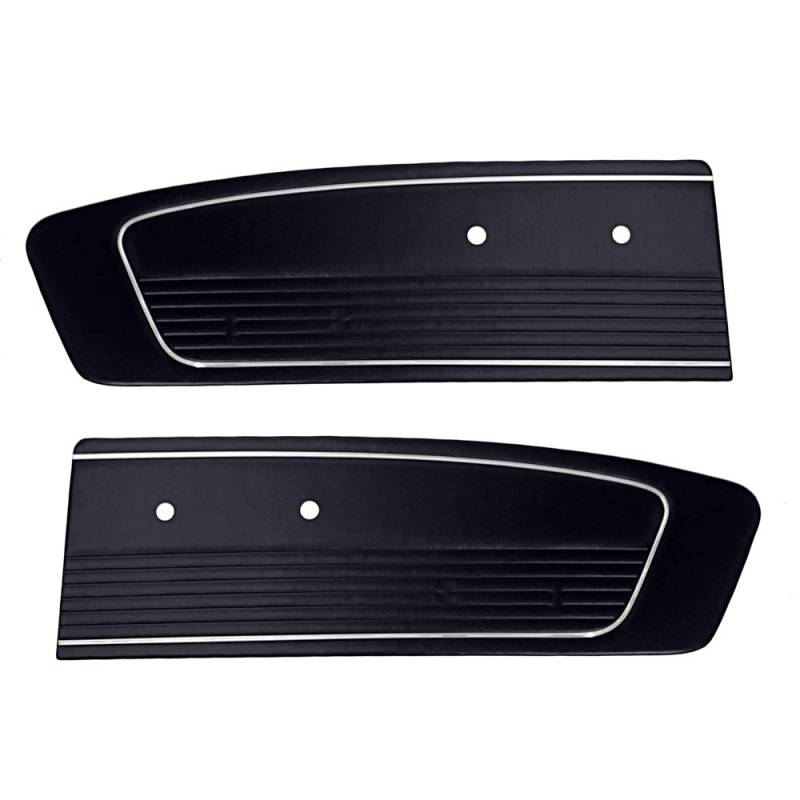 1964 66 Mustang Standard Door Panels Black