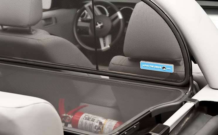 thumbnail image 2 of Aperta 2005–2014 Ford Mustang Convertible Wind Deflector (Shelby GT Compatible) – No Drilling, 5Y Warranty 2 of 5
