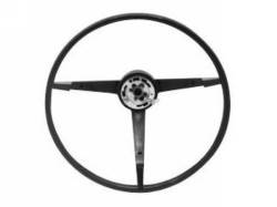 Scott Drake - 1964 Mustang  Standard Steering Wheel (Black, Generator)