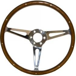 Scott Drake - 65 - 73 Mustang Corso Feroce 6 Hole Wood Steering Wheel
