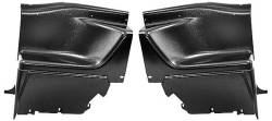 Dynacorn | Mustang Parts - 69 - 70 Mustang Fastback Interior Quarter Trim Panels