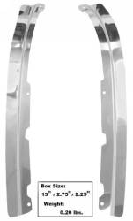 Dynacorn | Mustang Parts - 1968 Mustang Fastback Door Sash Trim Pieces, Pair