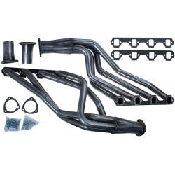 JBA Headers - 65-73 Mustang JBA Long Tube Headers 1-5/8 in SS - Borgeson Power Steering Conversion Kit