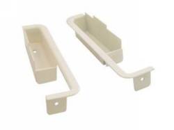 Scott Drake - 1969 Mustang Deluxe Door Cups (White, Pair)