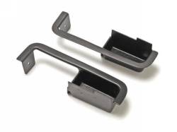 Scott Drake - 1970 Mustang  Deluxe Metal Door Cups (Black, Pair)