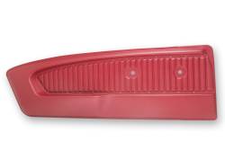 Scott Drake - 1965 Mustang Deluxe Door Panels (Bright Red)