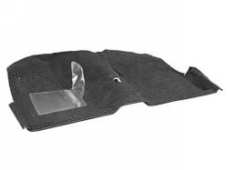 Scott Drake - 65-68 Mustang Coupe Molded Carpet Kit (Black)
