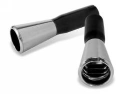 Scott Drake - 65-66 Mustang GT Exhaust Tips (2 Inch Pipe, Pair)