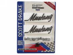 Scott Drake - 69-72 Mustang Emblem Kit (All Body Styles All Engines)