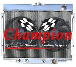 Champion Cooling - 67 - 70 Mustang Champion Fan & Shroud Kit