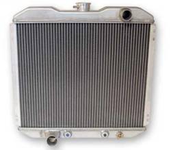 Scott Drake - 67 - 69 Mustang Aluminum Radiator, 2 Row, 5.0L, 302, 351C Engine Swap