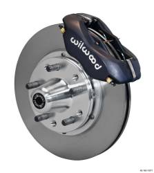 Wilwood Engineering Brakes - 65 - 69 Mustang Wilwood Front Brake Kit BLACK