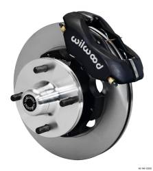 Wilwood Engineering Brakes - 64 - 66 Mustang Wilwood 4 Lug Front Disc Brake Kit