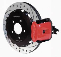 Wilwood Engineering Brakes - 05 - 09 Mustang Wilwood Rear Brake Kit, Red Clpr