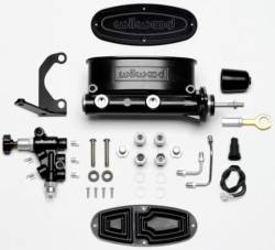 Wilwood Engineering Brakes - 65 - 73 Mustang Wilwood Master Cylinder Combo Kit, Black