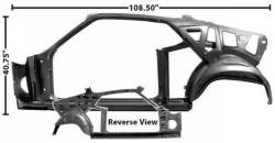 Dynacorn | Mustang Parts - 1970 Mustang FB Quarter/Door Frame Assembly LH, Fstbk