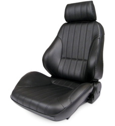 Procar - Mustang Procar Rally Black LEATHER Seat, Left