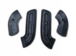 Scott Drake - 1968 - 1970 Mustang  Seat Hinge Covers (Black)