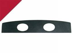 66 Mustang Vinyl Package Tray With Holes Dark Red
