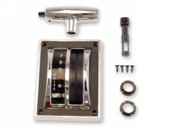 Scott Drake - 1964 - 1966 Mustang  Shifter Bezel & Knob Kit