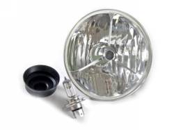 Scott Drake - 65-68 & 70-73 Mustang Tri-Bar Halogen Headlamp (Clear)