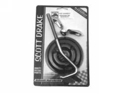 Scott Drake - 1965 - 1967 Mustang  Spare Tire Mounting Kit Hook (Bolt Style)