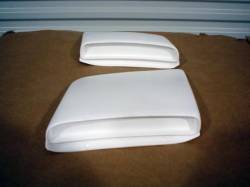Stang-Aholics - 1968 Mustang SR-68 Fiberglass Lower Side Scoops, Non-Functional