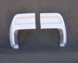 Stang-Aholics - 1969 Mustang Fastback SR-69 Fiberglass Spoiler End Caps, Pair