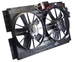 Stang-Aholics - 67-70 Mustang Dual Electric Fans with Shroud and Wiring for 24 Inch Radiator