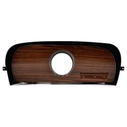 All Classic Parts - 69-70 Mustang Dash Trim w/ Clock Opening, Woodgrain