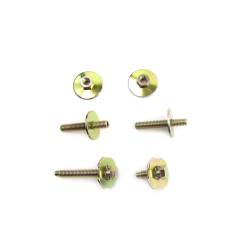 All Classic Parts - 65-68 Mustang Vent Window Frame Bolt Kit (6 pcs), Set for One Side