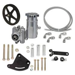 Total Control Products - 64 - 73 Mustang Integral Power Steering Sportsman Pump Kit with V-Belt Pulley
