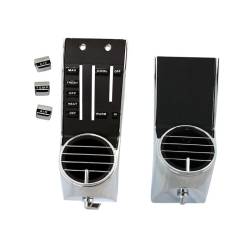 Old Air Products - 1967 Mustang Dash Mount Control Bezel and AC Vent Set