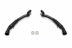 Flowmaster - 2024 Mustang Flowmaster Outlaw Axle-Back Exhaust System, 4.0" Black Tips with No Valves