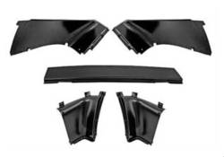 Dynacorn | Mustang Parts - 67 - 68 Mustang Fastback Rear Interior Upper Back Trim Panels, 5 Pcs