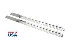 Eddie Motorsports - 65-68 Mustang Billet Aluminum Door Sill Plates, Fits Coupe or Fastback