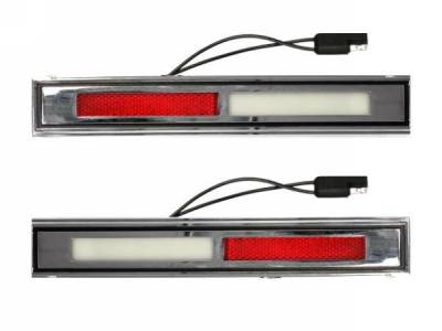 Scott Drake - 1969-1970 Mustang Deluxe Door Light Assembly (Pair)