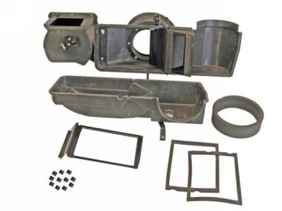 Scott Drake - 69 - 70 Mustang Heater Box with Gasket & Clips, No AC